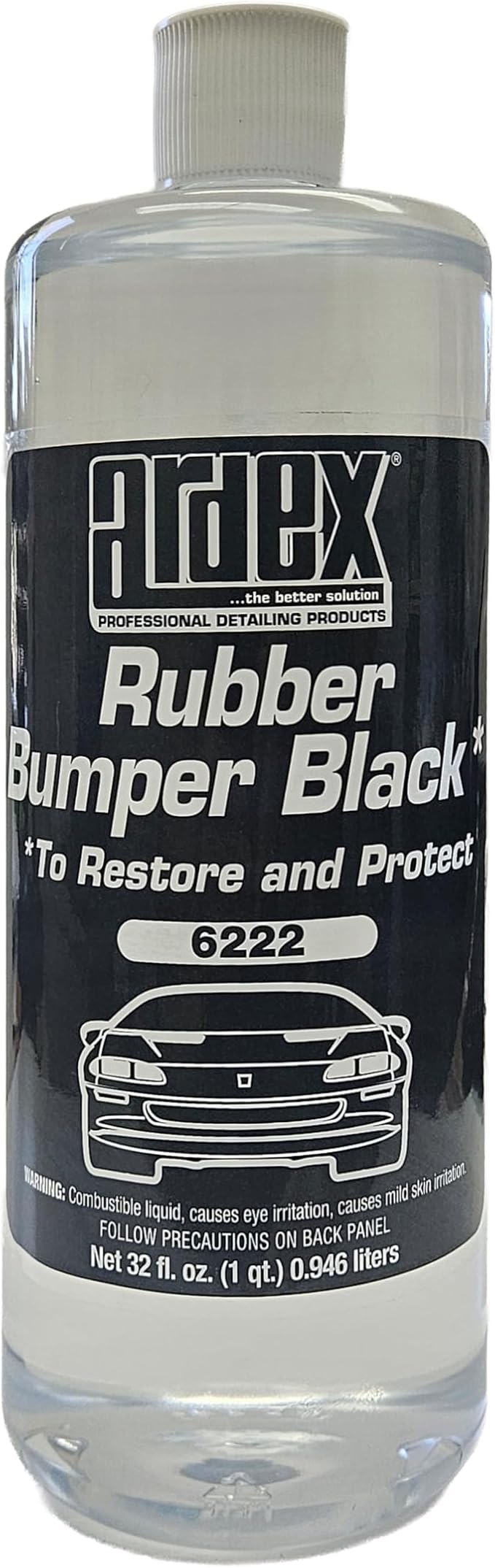 Ardex Rubber Bumper Black 6222 | for retoring and Protecting Tires and Trims