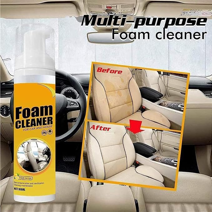 All Around Master Foam Cleaner, Multifunction Foam Cleaner, Foam Cleaner All Purpose, 2023 New Multifunctional Car Foam Cleaner, Foam Cleaner for Car (3PCS,30ML)