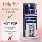 for Samsung Galaxy A36 5G Phone Case - Compatible with MagSafe Women Girls Boys Cute Magnetic Protective Cover Cool Blue Unique Heavy Duty Shockproof Design for Samsung A36 5G Cases 6.7"