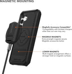 Rokform - Galaxy S24 Case, Rugged Series, Magnetic Case with Twist Lock, Drop Tested Armor (Black)