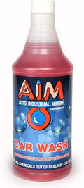 AIM Chemicals Car Wash - High Foam Formula Car Shampoo, Professional Car Wash Shampoo Compatible with Ceramic Coatings - Ideal for Foam Guns - Streak-Free Finish for Detailing - 1 Quart