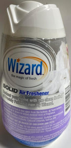 Wizard The Magic of Fresh gel Air Freshener, solid air freshener 7.8 oz Freshly folded linen (Pack of 6)