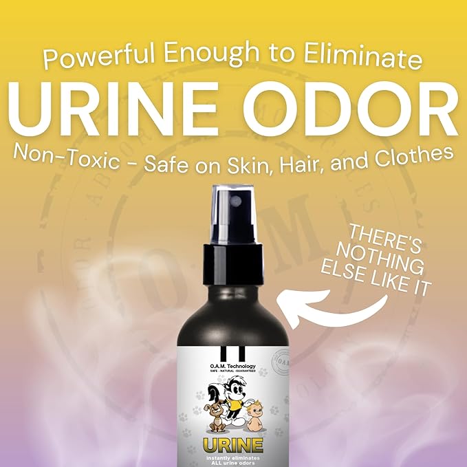 The Stink Solution Urine Odor Eliminator Spray Completely Removes Cat Urine, Dog Pee, & Human Urine Odor Quickly from Carpet, Mattress, Hardwood Floor, Grass, Outdoor Turf, etc - 1 16oz (WeeWee Fresh)