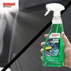 SONAX Glass Cleaner 338400 | Powerful Streak Free Formula for Crystal Clear Windows and Mirrors | Easily Removes Dirt Grease and Grime | Safe for Automotive and Household Use | 750ml