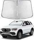 EcoNour Windshield Sunshade Compatible for Mercedes Benz GLA Class 2015-2018 2019 2020, Sun Visor for Front Windshield & Window Sun Shade Cover, UV Heat Blocker & Protector, Car Accessories