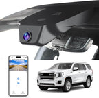 Mangoal 4K Dash Cam Custom fit for GMC Yukon, Yukon XL 2023-2026(Model A), SLE SLT AT4 Denali Ultimate, Integrated OEM Look, UHD 2160P Video, WiFi & App, GPS, 64GB Card