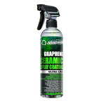 Nanoskin Graphene Ceramic Spray Coating 16 oz – Water Based Super Hydrophobic Spray Substitutes Car Waxes, Paint Sealant, Top Coat Polymer | Apply After Car Wash, Clay Bar, Car Polisher Buffer