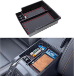 TOPINSTALL New Red Tray Compatible with 2021-2024 Ford Bronco & 2025+ Bronco 2-Door & 2025+ 4-Door Manual Transmission, Full Size Bronco Organizer (Not for Sport Model & 25 4 Doors AT)