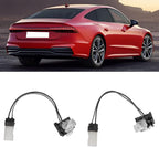Aramox Door Handle Kit Fit for C7, Pair Door Handle Light Left Right Auto Exterior Ambient Lighting 4H0947133A/134A