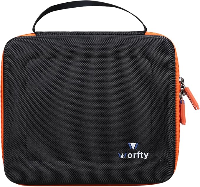 Hard Travel Case for KMM Handheld Car Vacuum Cleaner, Portable Auto Vacuum Cleaner Accessories Storage Bag Carrying EVA Case for KMM LT-117 9000Pa Air Duster
