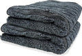 SEAMETAL Microfiber Towels for Cars Drying Towels Car Detailing 35"x 24" Extra Large Ultra Absorbent for Cars and Trucks, Without Streaks, Scratches, or Water Spots (2 Pack Gray)