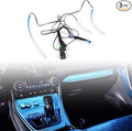 HIGH FLYING 2019-2025 for Toyota RAV4 Center Console Dashboard LED Light Strip with On+Off Switch 3pcs Car Interior Accessories (Ice Blue)