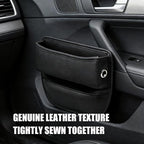 2 Pack Car Seat Gap Filler Organizer,Premium Leather Console Organizer Interior Accessories for Phone,Sunglasses,Keys, and Small Items, Universal Fit for Car, SUV and Truck