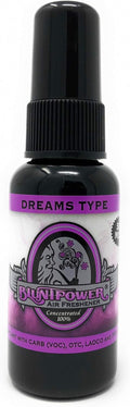 BluntPower (Dreams, 1 Pack) Concentrated Air Freshener for Room and Car Spray - Oil-Based Diffuser Spray Bottle - Long-Lasting Bathroom Spray, Car Freshener, & Odor Eliminator Spray