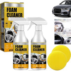 Foam Cleaner for Car, Foam Cleaner All Purpose, Foam Cleaner for Car Interior, Multi-Purpose Car Upholstery Cleaner for Car Seats Leather (2PC)