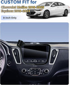 Car Phone Holder for Chevrolet Chevy Malibu 2016-2022 2023 2024 2025/Equinox 2018-2023 2024 Accessories 8-inch Screen Fixed Clip, Automobile Cradles Phone Mount, Cell Phone Base Not Block Air Vent