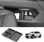 LUWU Lower Center Console Organizer Compatible with 2024-2026 GMC Acadia Elevation/AT4/Denali Accessories Armrest Console Storage Box Armrest Organizer Insert Tray Glove Organizer Tray ABS Material