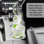Car Air Freshener: Green Apple Scent Liquid Cans | Odor Elimination | Smoke Smell Remover | Strong Long-Lasting Fragrance | For Auto Home | 4.23 oz | 1 pack