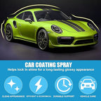 2PCS Car Coating Spray, Quick Effect Coating Agent, Advanced Car Quick-Acting Coating Agent for Most Colors & Finishes, Scratch Wax Coating Spray for Shine & Protection