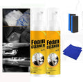 100ml Polishing Cleaner Car Interior, Car Steering Wheel Foam Cleaner, All Purpose Waterless Interior Polish Detailer and Cleaner (100ml 2)