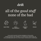 Drift Car Air Freshener Starter Kit - Wooden Deodorizer - Vehicle Odor Remover - Auto Scent Diffuser - Long-Lasting Car Freshening - Variety 6 Pack