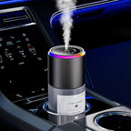 Klomsuw Car Air Freshener,Smart Car Air Freshener, car Diffuser with 150 ML (5oz) Capacity Multi-fragrance, RGB Music Syncing Light, Auto On/Off (Oceans)