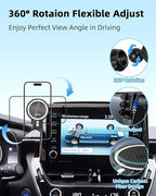 PZK Car Phone Mount for 2019-2025 2026 Toyota Corolla/Corolla Hatchback/Corolla Cross 2022-2025 2026 Accessories 8-inch Screen Magnetic 15W Fast Wireless Charging Car Phone Holder Not Affect Vent