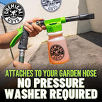 Chemical Guys CWS20716FG 10-Piece Arsenal Builder Car Wash Kit, Foam Gun, Bucket (3) 16 oz Car Care Cleaning Chemicals (Works w/Garden Hose) with Extreme Bodywash & Wax Foaming Car Wash Soap, 16 oz