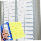 Ipetboom 20pcs Blinds Cleaner Lightweight Portable Duster for Cars Vents Shutters Washable Brush Gentle Bristles for Safe Cleaning for Home Vehicle Use