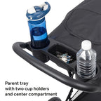 Baby Trend Venture 3-Wheel Stroller Travel System, Dash Black
