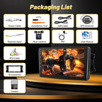 EKAT Car Radio Stereo for Jeep Wrangler JK 2007-2018 Compass Grand Cherokee Dodge Ram with Carplay/Android Auto Upgrade 2GB+64GB