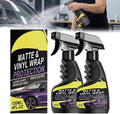 Matte & Vinyl Wrap Protection Spray, Cars Vinyl Wrap Protectant Cleaner, Matte Finish Detailer and Spray Sealant for Cars, Cleaning and Maintenance, Coating Care (2PCS)