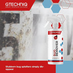 Gtechniq W8 Bug Remover for Cars 250ml | Non-Caustic Cleaner Removes Tough Bug Splatter and Stains, Safe on All Surfaces