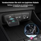Wireless Carplay Adapter, Convert Wired to Wireless CarPlay, Compatible with CarPlay, Plug and Play, Type-C/USB, Suitable for 800+ Vehicles (Blue)