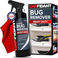Carfidant Bug Remover Heavy Duty Spray - Cars Exterior Cleaner - Easily and Powerful Clean Bug Splatter, Bird Poop From Paint, Plastic, Rubber, Metal, Chrome, Glass - 18 fl. oz.