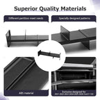 LUWU Glove Box Organizer Compatible with 2021-2025 2026 Ford F150 Accessories Passenger Side Storage Divider Partition Insert Box Glove Storage Compartment Organizer Tray ABS Materials