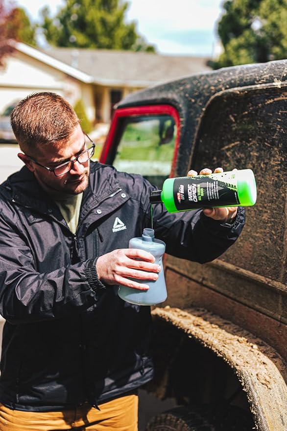P&S Off Road Wide Open All Terrain Wash – Heavy-Duty Concentrated Soap for ATVs, UTVs & More – Tough on Dirt & Mud, Safe on All Finishes, Rust Inhibitors - 1 Gallon