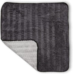 Stoner Car Care 95142 Extra Large Premium Microfiber Blend Car Drying Towel Highly Absorbant Lint Free Double Layer and Tagless, Gray, 900 GSM, 30x36