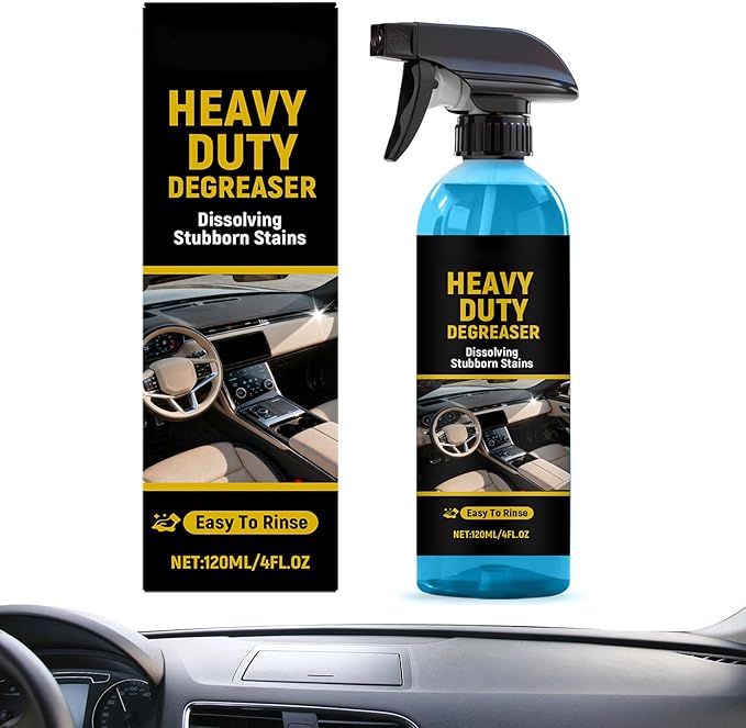 Leather Cleaner – car Interior Spray, Stain Remover, Shine Restorer | Conditioning Formula, Care Solution for Automotive Maintenance, Restoring Interior Leather Look and Feel for Professional