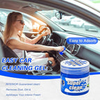Car Cleaning Gel 4-Pack (5.6oz/pcs) – Universal Car Cleaning Putty, Auto Interior Cleaner Slime & Dust Remover, Car Cleaning Kit for Vents, Dashboards & Keyboards, Car Putty for Cleaning Accessories
