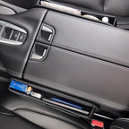 YLXGT Car Seat Gap Filler Organizer and Storages Automotive Accessories Universal for Car SUV Truck Fill The Gap Between Seat and Console Stop Things from Dropping Black 2Pcs