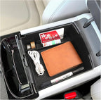 SXCY 2PCS for 2025 2026 Hyundai Tucson Center Console Organizer for 2025 2026 Hyundai Tucson (Limited) Accessories Under Console Cup Holder Tray for 2025 2026 Tucson Console Organizer(Under+Armrest)