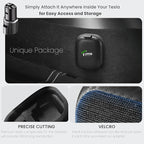 J1772 to Tesla Charger Adapter for Tesla Model Y 3 X S Cybertruck,Tesla Battery Charging Accessories,SAE J1772 EV Adapter [Max 80A, 250V] of L2 Chargers for Tesla Cars ONLY, Not for DC Fast Chargers