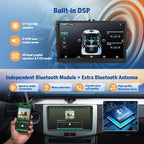 Eonon 4+64G Android 14 Car Stereo for Volkswagen Golf Passat SEAT Skoda, 9'' CarPlay Android Auto Touchscreen Headunit with DSP, Bluetooth,SWC- VWX7A