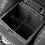 YOJOJOCO 2PCS Center Console Organizer Compatible with Toyota 2026 2025 2024 Tacoma Accessories ABS Plastic Material Hidden Storage Box Dividers Organizer