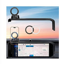 Car Phone Holder for Jeep Wrangler/Gladiator 2026 2025 2024 (Only for 12.3-Inch Screen) 360° Rotation Magnetic Cell Phone Mount, Compatible with Magsafe, Does Not Affect Air Vent