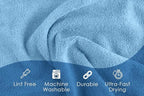 Avalon Towels Microfiber Cleaning Cloths (Value Pack of 36) - Size 16 x 16 Inches, Highly Absorbent Cleaning Rags, Lint Free, Reusable and Washable, Microfiber Towels for Cars