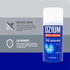 Ozium Air Sanitizer, 2 oz Car Fogger: Single-Shot Smoke Odor Eliminator & Car Air Freshener (That New Car Smell)