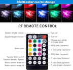 ATOKEE 10W Starlight Headliner Kit 150pcs 0.03in 6.5ft, Twinkle +Sound Activated Fiber Optic Star Lights for Car Roof Use with APP/Remote Music Control