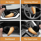 XY North Car Interior Dust Brush, Auto Detailing Brush, Soft Bristles Car Cleaning Brushes, Tool for Air Conditioner Vents, Leather, Computer, Scratch Free, Car Interior Accessories